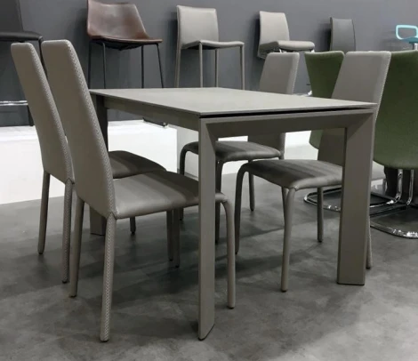 Стул Dora Pranzo Белый SX10 эко-кожа