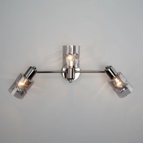 Спот на штанге Eurosvet Ansa 20120/3 чёрный жемчуг (220V, выключатель)