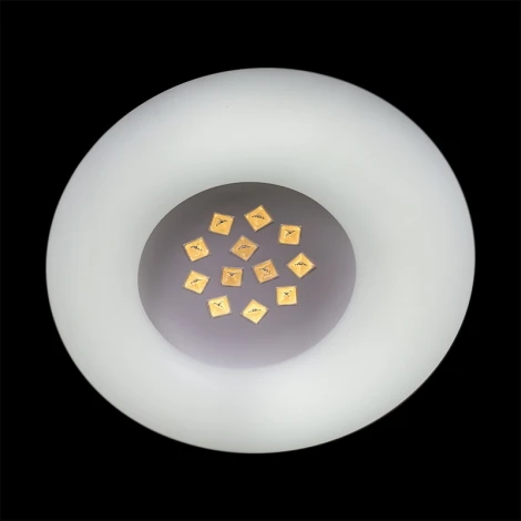 Потолочный светильник круглый светодиодный с пультом Reluce 09049-0.3-80W WT (регулировка яркости, 220V, круглые)