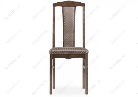 Деревянный стул Woodville Гроджин орех / коричневый 450691