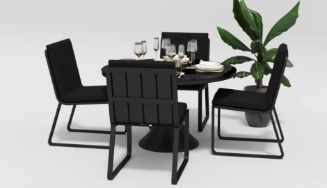 Обеденная группа Gardenini Voglieround DVGL.010611.C2