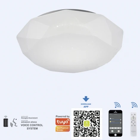 Потолочный светильник Mantra Diamante Smart 5973