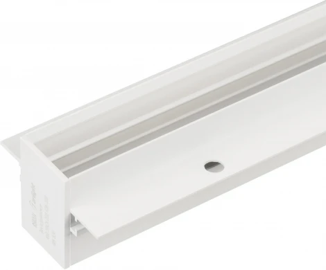 Трек (шинопровод под гипсокартон магнитный) встраиваемый MAG-TRACK-2538-FDW-3000 (WH, 5LN) (Arlight, IP20 Металл) 050223 (24V)
