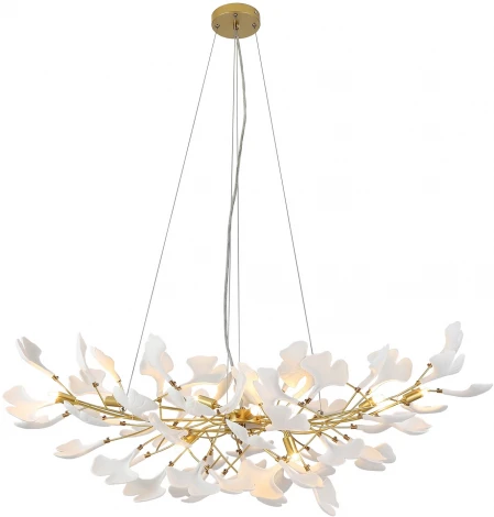 Люстра подвесная LSP-8455 (220V, на тросе, лепестки, IP21)