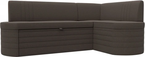 Диван кухонный угловой Токио правый угол Лига Диванов (Рогожка) арт.122531