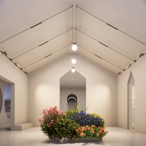 Трековый смарт-светильник для низковольтного шинопровода Novotech Easy 359469 черный с двумя режимами работы LED 12W 24V 3000-6000K (умный дом - Алиса, Tuya Smart)