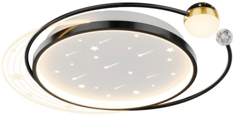 Потолочная люстра светодиодная F-Promo Cruise 4742-5C (регулировка яркости, 220V, пульт управления, звездное небо)