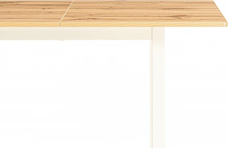 Стол деревянный Woodville Аркон 110(130)х68х75 дуб вотан / белый арт.611355