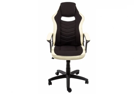 Компьютерное кресло Woodville Gamer черное / бежевое 1861