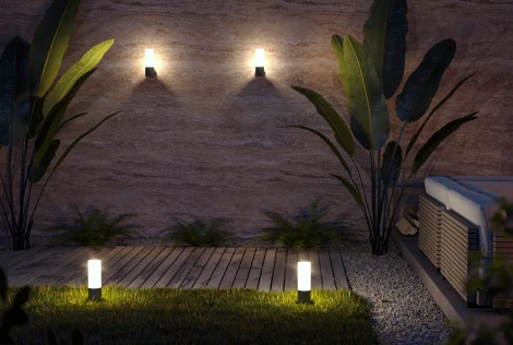 Наземный светильник Maytoni Willis O418FL-01GR