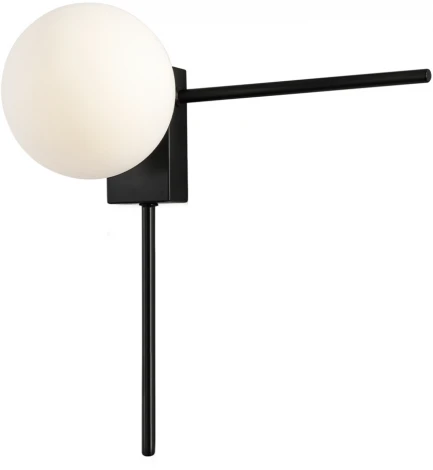 Бра Crystal Lux LORO AP1 V1 BLACK (шар)