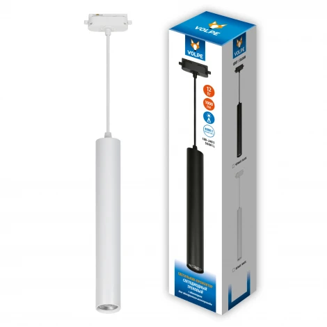 Трековый светильник однофазный, светодиодный 4000К 220V 12W Volpe ULB-Q310 ULB-Q310 12W/4000K WHITE