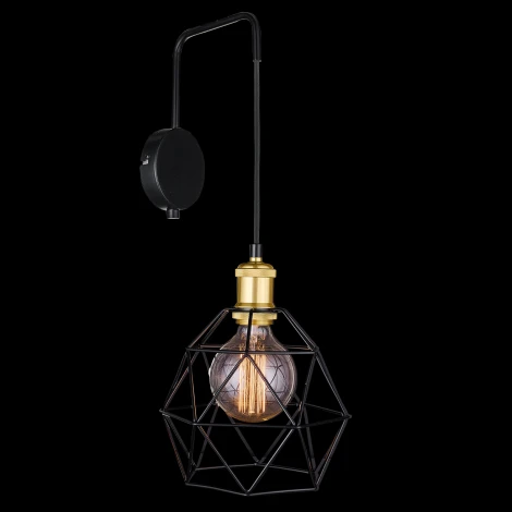 Бра 33 ИДЕИ WLL408.04.003BL.GO-IKS.BL (220V)