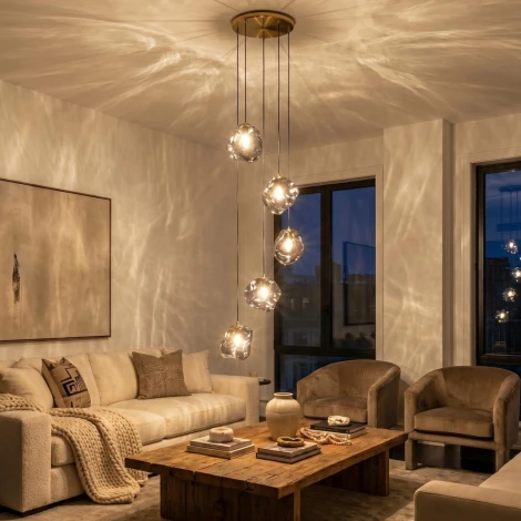 Подвесной светильник Citilux Rocka CL247085 Дымчатый