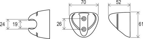 Настенный держатель Ravak 610.00