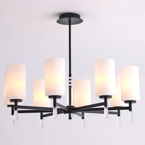 Подвесная люстра штанге ILLUMICO IL2218-8PLS-24