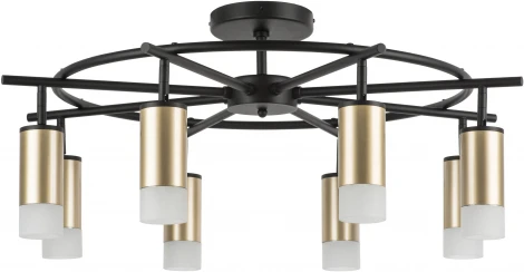 Люстра потолочная на штанге Rullo LR7184081 (571718+214440-8+202431-8) Lightstar (220V, круглые)