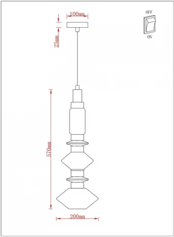 Подвесной светильник Arte Lamp Fiorato A2442SP-16PB (LED, 220V, на проводе)