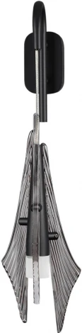 Бра Odeon Light Afalina 5442/6WL черный/дымчатый/металл/стекло/акрил LED 6W 3000K (220V)