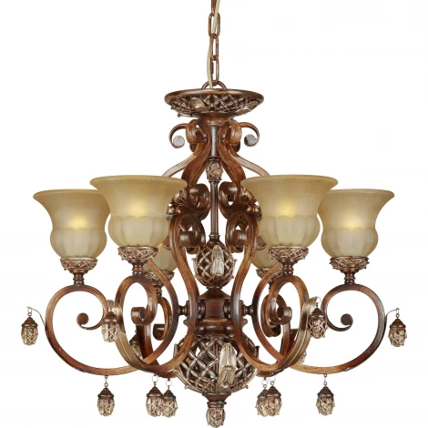 Подвесная люстра N-Light 705 705-06-52 antique silver + grainy brown