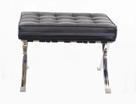 Кресло Пуф Everprof Barcelona Экокожа Черный