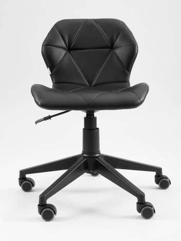 Кресло компьютерное MyFar Честер экокожа черный MF1045-1