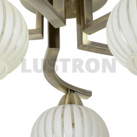 Потолочная люстра IDLamp Deborah 863/5PF-Oldbronze