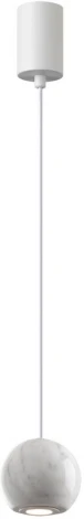 Подвесной светильник Odeon Light Dex 4359/5L мрамор/металл IP20 LED 5W 3000K 220V (на проводе, шар)