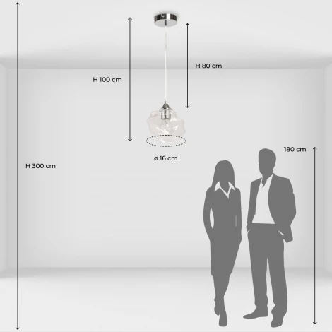 Подвесной светильник De City Соло 112011501 (220V, на проводе)