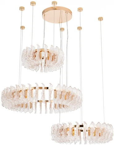 Подвесной светильник Divinare Anna 1138/01 LM-280 (LED, 220V, на тросе, круглые)