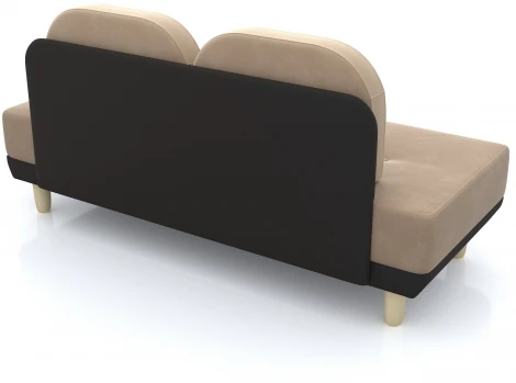 Диван Arsko Торли бежевый велюр