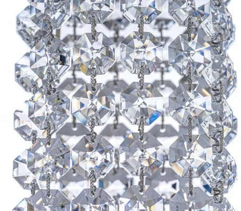 Встраиваемый светильник хрустальный Dio D'Arte Osimo Nickel GU10.5.14.8.709 N