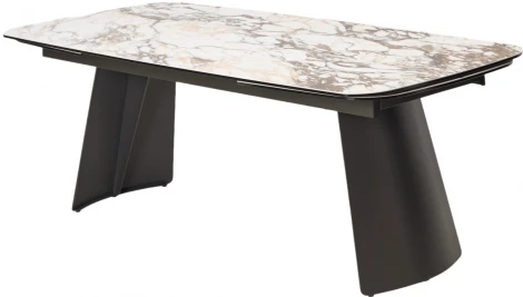 Стол ODIN 200 TL-312, испанская керамика / темно-серый каркас, ®DISAUR (арт.626М05798)