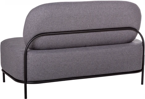 Диван R-Home Gawaii 2-х мест Тем серый