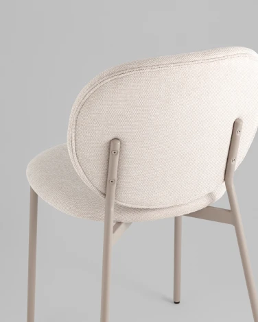 Стул обеденный Pip бежевый кремовые ножки NP Stool Group арт.УТ000039728