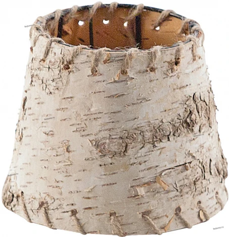 Абажур Eglo Vintage, бежевый с коричневым