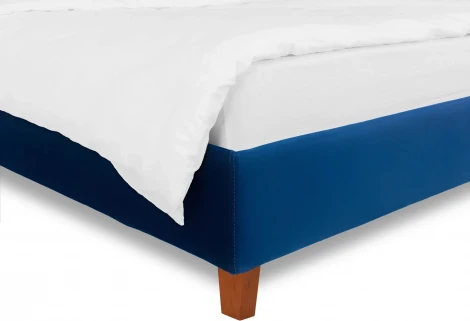 Кровать Queen II Sharlotta L 1600 ОГОГО (арт.577107), (Ткань/Синий)