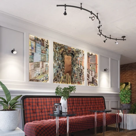 Трековая система в сборе Odeon Light Gonzago 3805/42TL