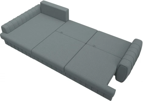 Диван угловой Лига-057 НПБ Лонг угол левый Лига Диванов (Рогожка) арт.129294L