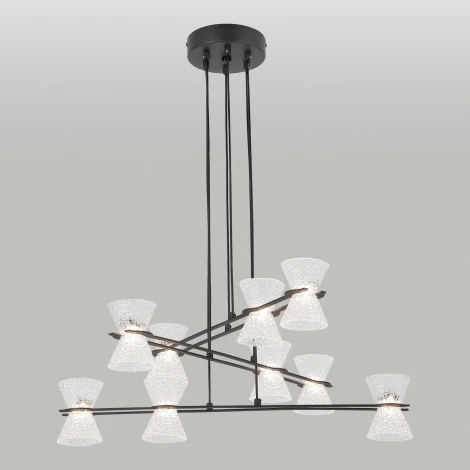 Подвесная люстра ярусная Lussole Sherman LSP-7471 (LED, 220V, на проводе)