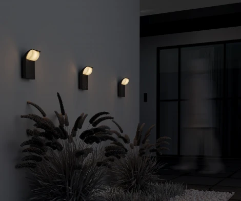 Настенный уличный светильник Maytoni Stock O446WL-L7GF3K (LED, 220V, IP65)