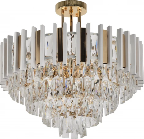 Потолочная люстра хрустальная на штанге Rivoli Nicole 1041-308 (220V)