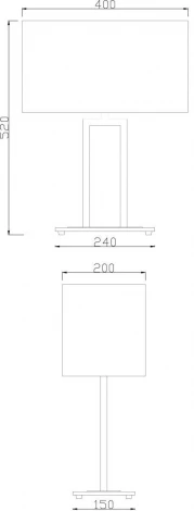 Интерьерная настольная лампа Deko-Light Ristra 343003
