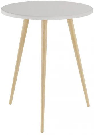 Стол журнальный Бекс 550 белый от фабрики Калифорния