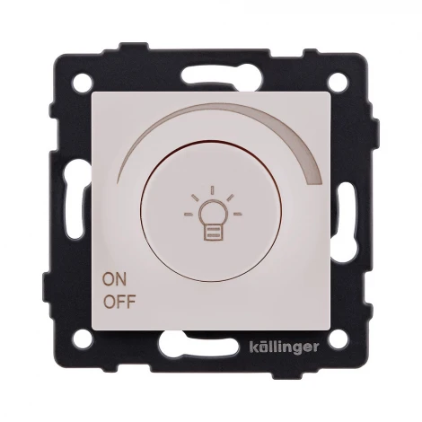 Светорегулятор универсальный 500W кашемир матовый Kollinger REA-027CM для Aspekt, Eleganz, Reflex