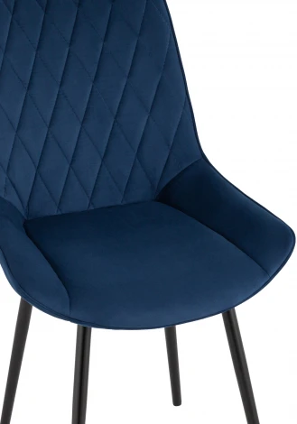 Стул Stool Group Дарвин велюр синий УТ000036038