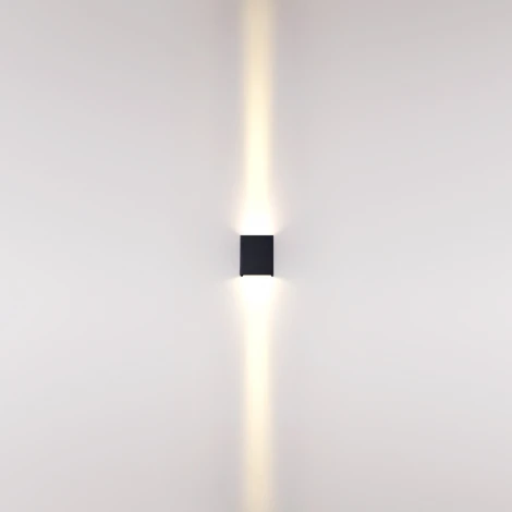 Фасадный светильник черный/металл Odeon Light Arrow 7188/10WL IP65 LED 2*5W 3000K 8° 85-265V