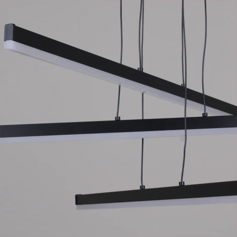 Подвесной светильник светодиодный с регулировкой цветовой температуры Reluce 23602-0.4-03 BK