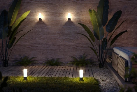 Наземный светильник Maytoni Willis O418FL-01GR