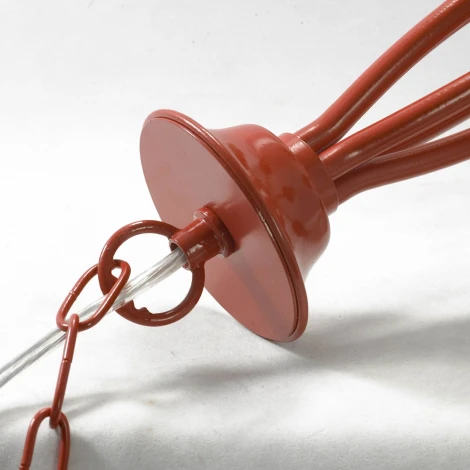 Подвесная люстра Lussole Lgo Congress GRLSP-9915 (220V, на цепи, свеча, IP21)